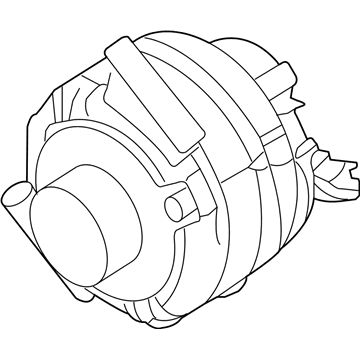 Mercury 6E5Z-10346-BA Alternator Assembly
