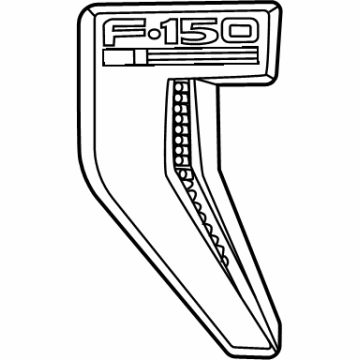 Ford NL3Z-16720-A Name Plate
