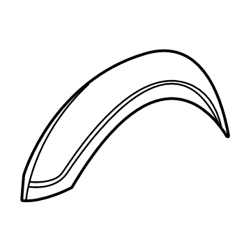 VML3Z-16268-CC Ford MOULDING Illustration 1 of 1