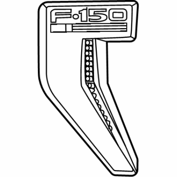 Ford ML3Z-16720-C Name Plate