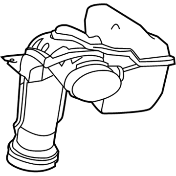Ford BB5Z-9B659-B Hose - Air