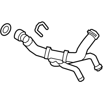 Ford F-150 Coolant Reservoir Hose - BL3Z-8286-C