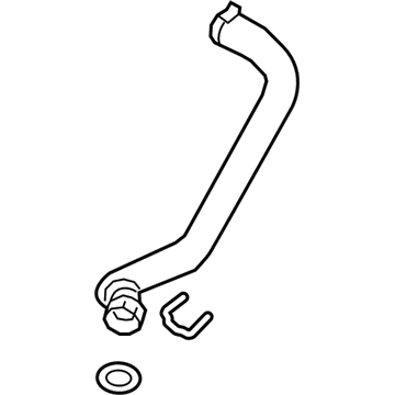 Ford F-150 Coolant Reservoir Hose - CL3Z-8260-A