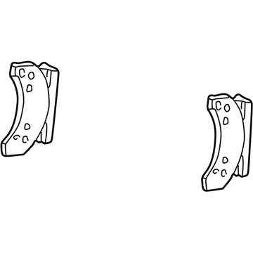 Ford AU2Z-2V001-D Kit - Brake Lining