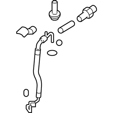 Ford 8T4Z-19972-AA Tube Assembly