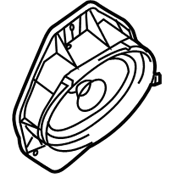 Ford AE9Z-18808-H Rear Driver Speaker, Driver Side AE9Z-18808-H Ford Rear Driver Speaker, Driver Side Illustration 1 of 1