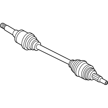 Ford FR3Z-4K139-H Shaft Assembly - Rear Axle