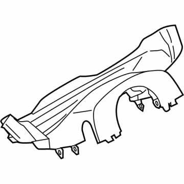 Ford JK2Z-3530-AB Shroud Assembly - Steering Column