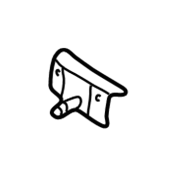 Ford F4ZZ-4A490-A Bracket