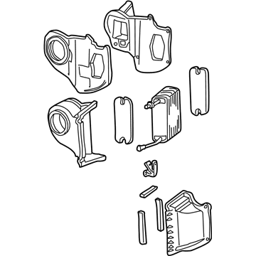 Ford XL2Z-19850-LC Evaporator Assembly