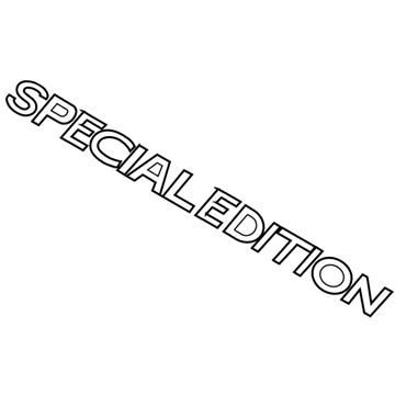 Ford F6AZ5442528AB Nameplate