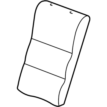 Lincoln 3W4Z-5466800-AA Pad - Rear Seat Back