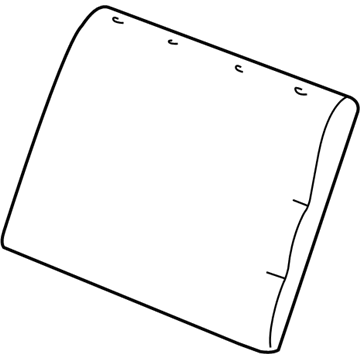 Lincoln 3W4Z-5466801-AA Pad - Rear Seat Back
