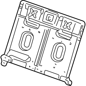 Lincoln 1W4Z-54613A39-AA Frame - Rear Seat Back