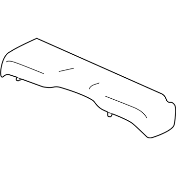 Lincoln 3W4Z-54600A88-BA Pad - Rear Seat Cushion