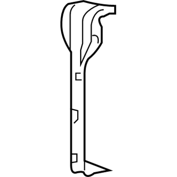 Ford 5L3Z-16864-AA Vertical Support 5L3Z-16864-AA Ford Vertical Support Illustration 1 of 1