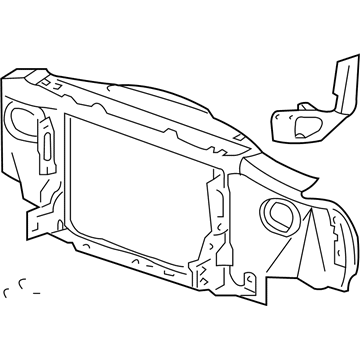 Lincoln Mark LT Radiator Support - 6L3Z-16138-AA