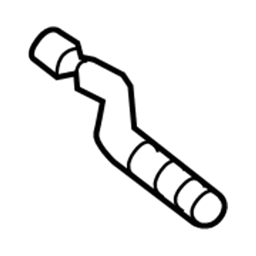Ford Police Interceptor Sedan Coolant Reservoir Hose - DG1Z-8N029-B