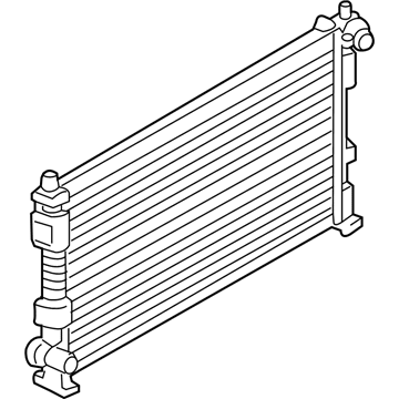 Ford DG1Z-8005-D Radiator Assembly