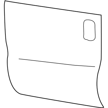 Ford 7C3Z-2520200-A Panel Assembly - Door - Outer