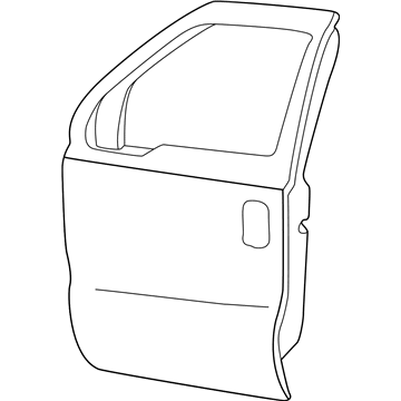 Ford F81Z-2520124-BB Door Assembly - Front