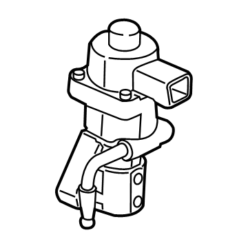 Ford 1S7Z-9D475-A Valve - Exhaust Gas Recirculation