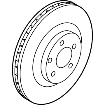 Ford Transit Connect Brake Rotor - DV6Z-1125-C