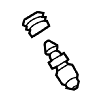 Ford 4S4Z-2208-AA Screw - Bleed