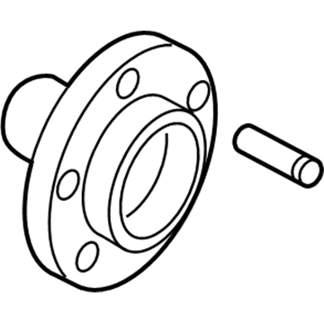 Ford AV6Z-1104-A Hub Assembly - Wheel