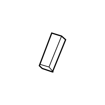 Ford 7M5Z-58030A12-A Spacer - Windshield Glass Opening