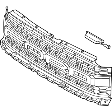 Ford ML3Z-8200-YD Grille Assembly - Radiator