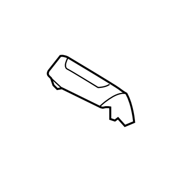 Ford KB3Z-2660220-AA Bezel - Seat Belt Guide Bracket