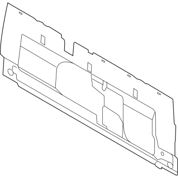 Ford N1WZ-2640374-CA Back Panel Trim