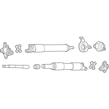 Ford MB3Z-4R602-AU Drive Shaft