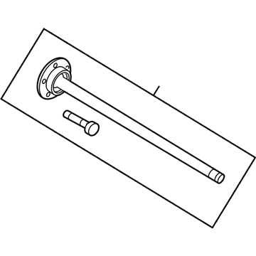 Ford 5R3Z-4234-B Shaft Assembly - Rear Axle