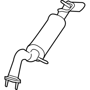 Ford 9L8Z-5A212-C Silencer Assembly