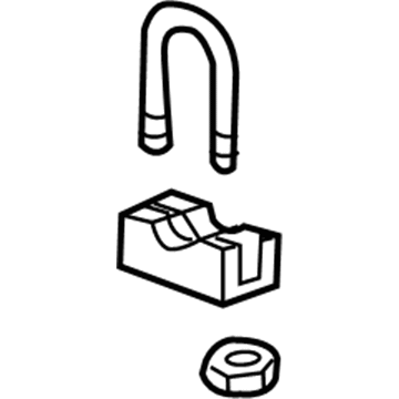 Ford 9L8Z-5K272-A Kit - U-Bolt And Clamp