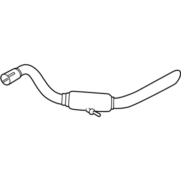 Ford 7A2Z-5A212-E Silencer Assembly