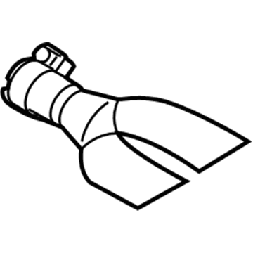 Ford 8A2Z-5202-B Pipe - Exhaust