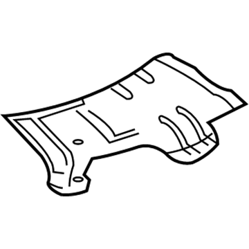 Ford 7L2Z-5H207-B Heat Shield