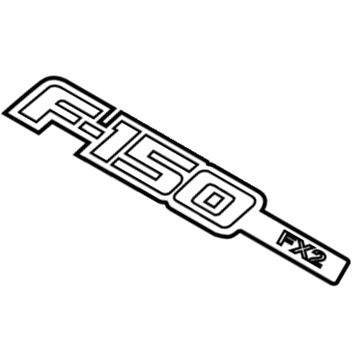 Ford AL3Z-16720-E Name Plate