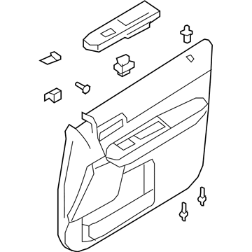 Ford 9L8Z-7823942-DD Panel Assembly - Door Trim