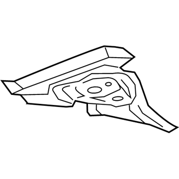 Lincoln GD9Z-5445114-A Trough - Luggage Compartment Drain