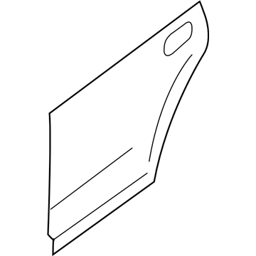 Ford 2L1Z-7824700-AA Panel Assembly - Door Outer