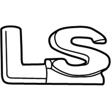 Mercury 2F4Z-16098-AA Emblem