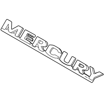 Mercury 2F4Z-16098-BA Emblem