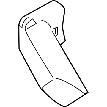 Ford 4S4Z-10C392-DA Duct - Air
