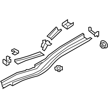 Ford DG9Z-5410126-E Member Assembly - Floor Side Rear