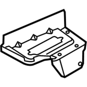 Ford AE9Z-7411251-A Extension - Rear Floor Panel - Side