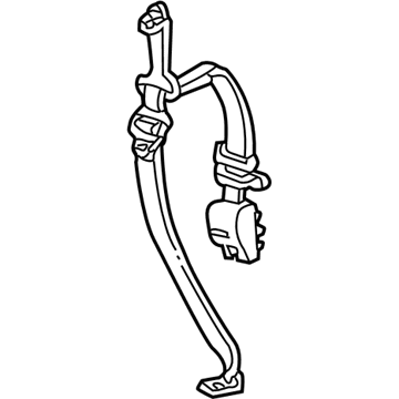 Ford XC2Z-16611B68-BAA Seat Belt Assembly